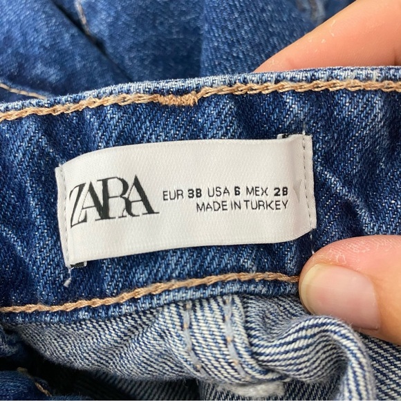 ZARA Cargo Jeans size 6 - Picture 4 of 6